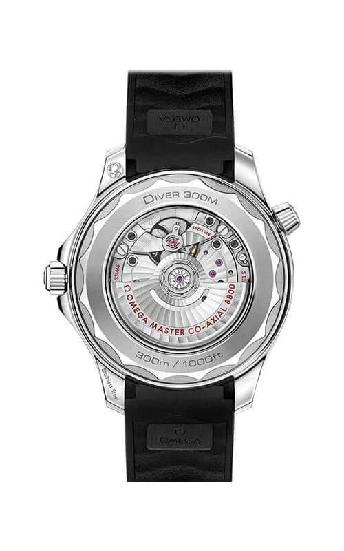 Luxury watch with black strap and visible Omega branding on a white background

Omega Seamaster Diver 300M  Mens Watch 210.32.42.20.01.003 Bandiera Jewellers