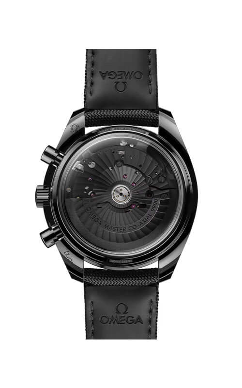 Black watch with mesh strap on a white background

Omega Speedmaster Dark Side of the Moon 310.92.44.51.01.003 Bandiera Jewellers