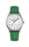 Green watch with white dial on a white background

Omega Specialties - Olympic Official Timekeeper LTD BOX SET 522.32.40.20.04.005 Bandiera Jewellers