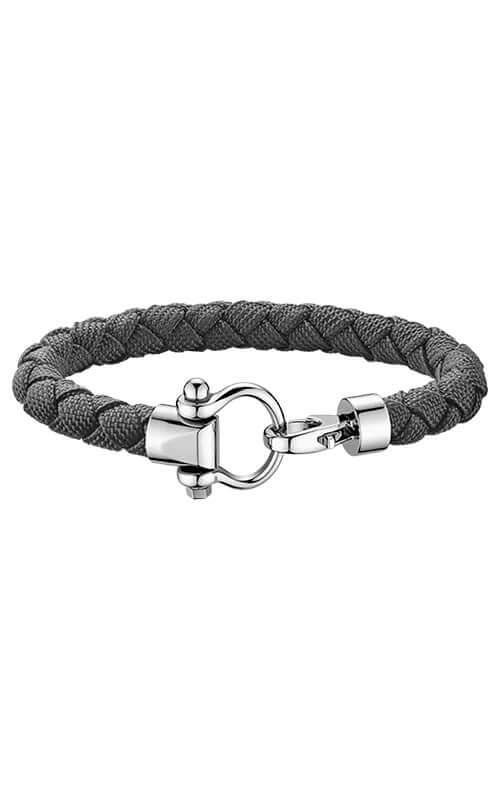 Gray braided bracelet with silver clasp on a white background

Omega Aqua Sailing Bracelet BA05CW00004 Bandiera Jewellers
