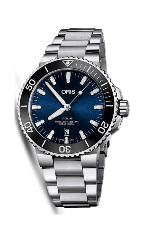 Oris Aquis Date Watch 01 733 7730 4135-07 8 24 05PEB | Bandiera Jewellers Toronto and Vaughan