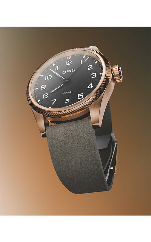 ORIS ProPilot Bronze 01 733 7805 3164-07 6 20 22BRLC Bandiera Jewellers