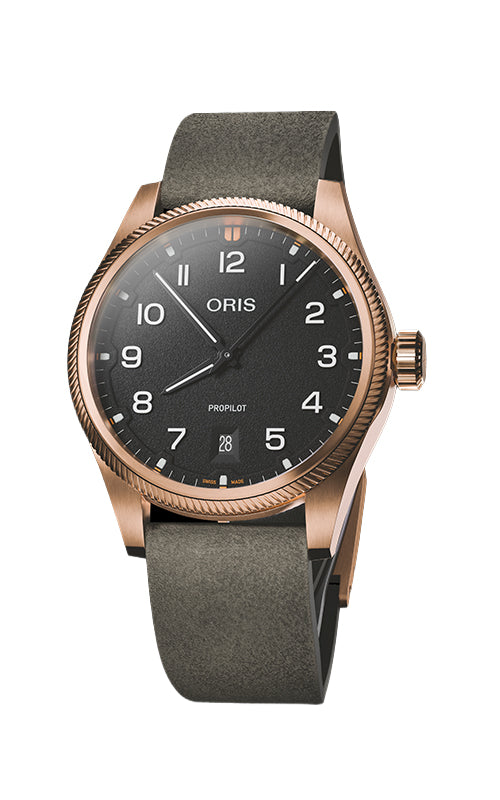ORIS ProPilot Bronze 01 733 7805 3164-07 6 20 22BRLC Bandiera Jewellers