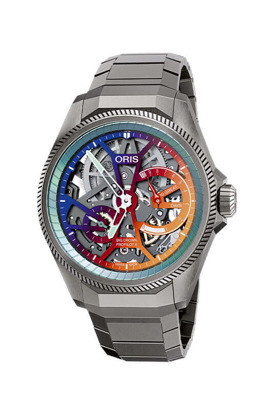 Oris ProPilot X Gonzo Edition 01 115 7759 7180-Set Bandiera Jewellers