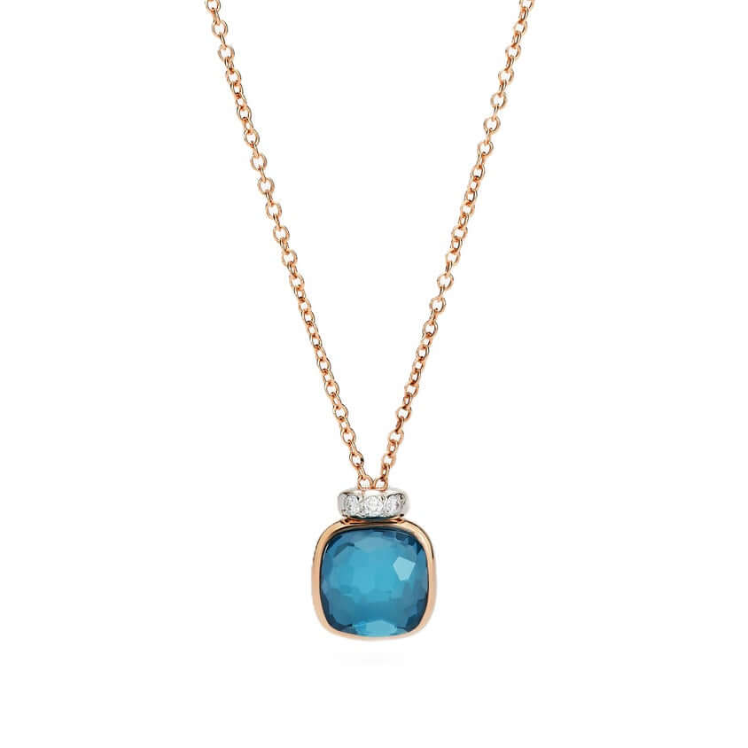 Pomellato Nudo Mini Necklace With Pendant PCC5020O6WHRDB0TL Bandiera Jewellers