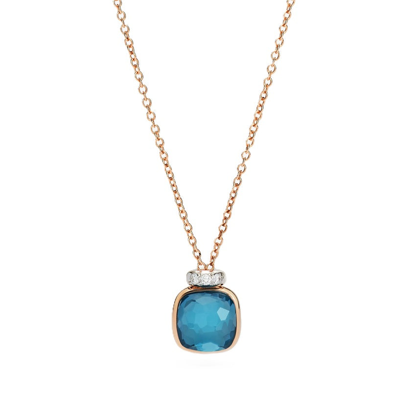 Pomellato Nudo Mini Necklace With Pendant PCC5020O6WHRDB0TL Bandiera Jewellers
