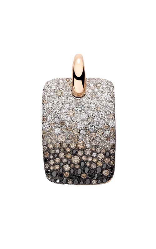 Pomellato Sabbia Pendant Rose Gold and Brown Diamonds PMC3080O7BWRDBX00 Bandiera Jewellers
