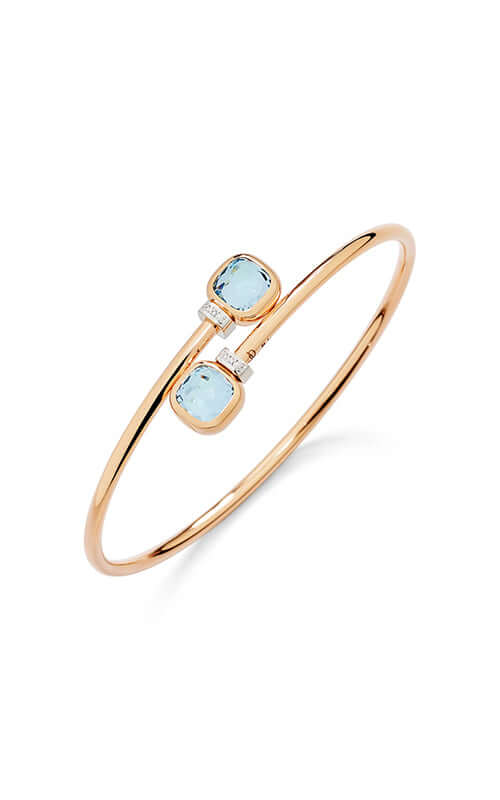 Pomellato Nudo Mini Bangle PBC5020O6WHRDB0YY Bandiera Jewellers