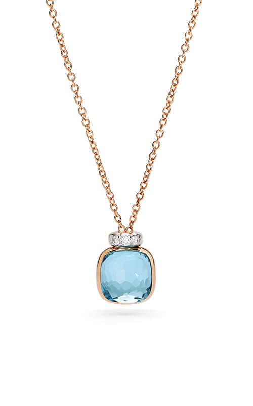 Pomellato Nudo Mini Necklace With Pendant PCC5020O6WHRDB0YY Bandiera Jewellers