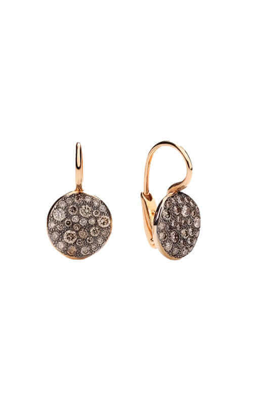 Pomellato Sabbia Earrings Brown Diamond POB2041O7000DBR00 Bandiera Jewellers