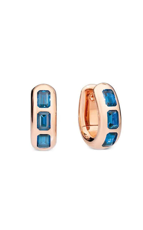 Pomellato Iconica London Blue Topaz Earrings POC3020O7000000TL Bandiera Jewellers