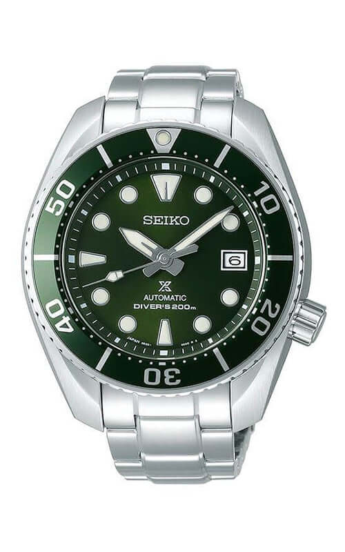 Seiko Prospex Divers GREEN  'Sumo" Mens Watch SPB103J1 | Bandiera Jewellers Toronto and Vaughan