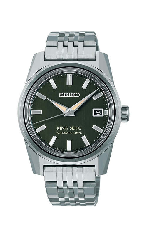 Seiko King Seiko - Olive Green Dial SPB391J1 Bandiera Jewellers