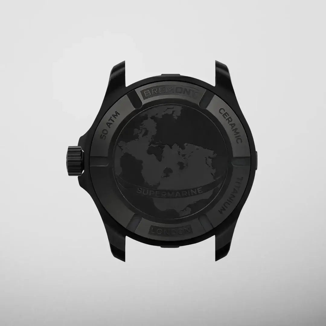 Bremont Ceramic Black SM43-DT-BKCER-BK-R-S Bandiera Jewellers