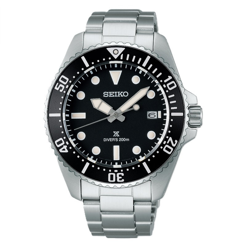 Seiko Prospex Solar Diver's Watch SNE597P1 Bandiera Jewellers