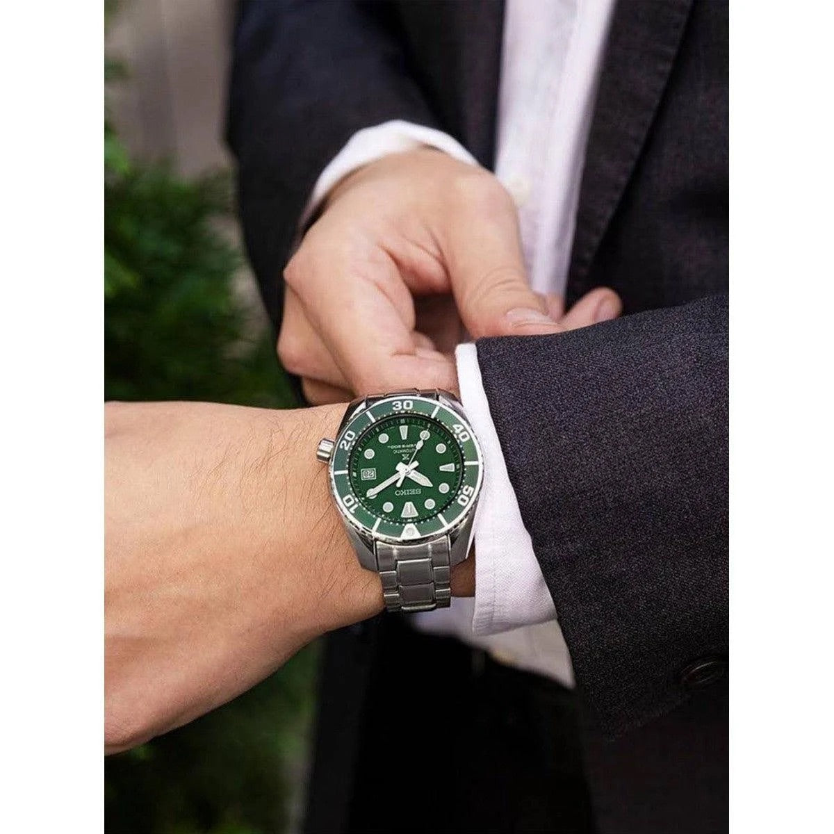 Seiko Prospex Divers GREEN  'Sumo' Watch SPB103J1
