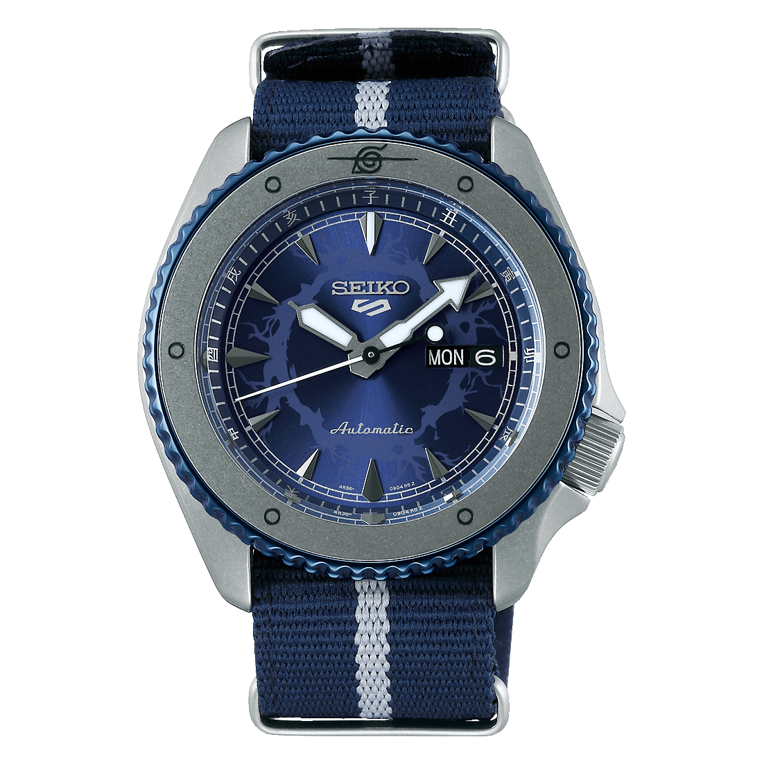 SEIKO 5 DAY DATE NARUTO BORUTO LTD SRPF69K1F
