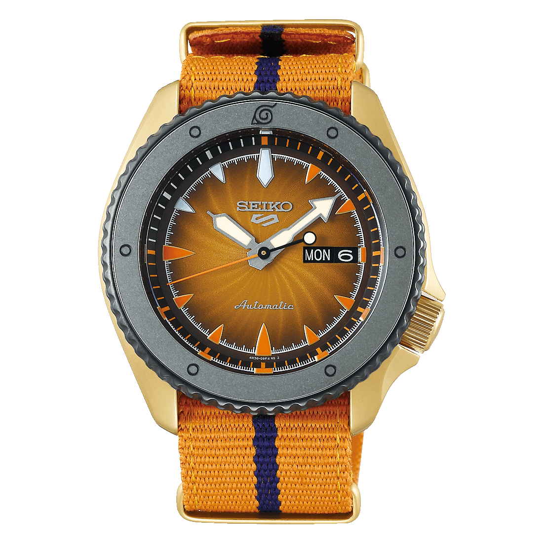 SEIKO 5 DAY DATE  NARUTO BORUTO LTD SRPF70K1F