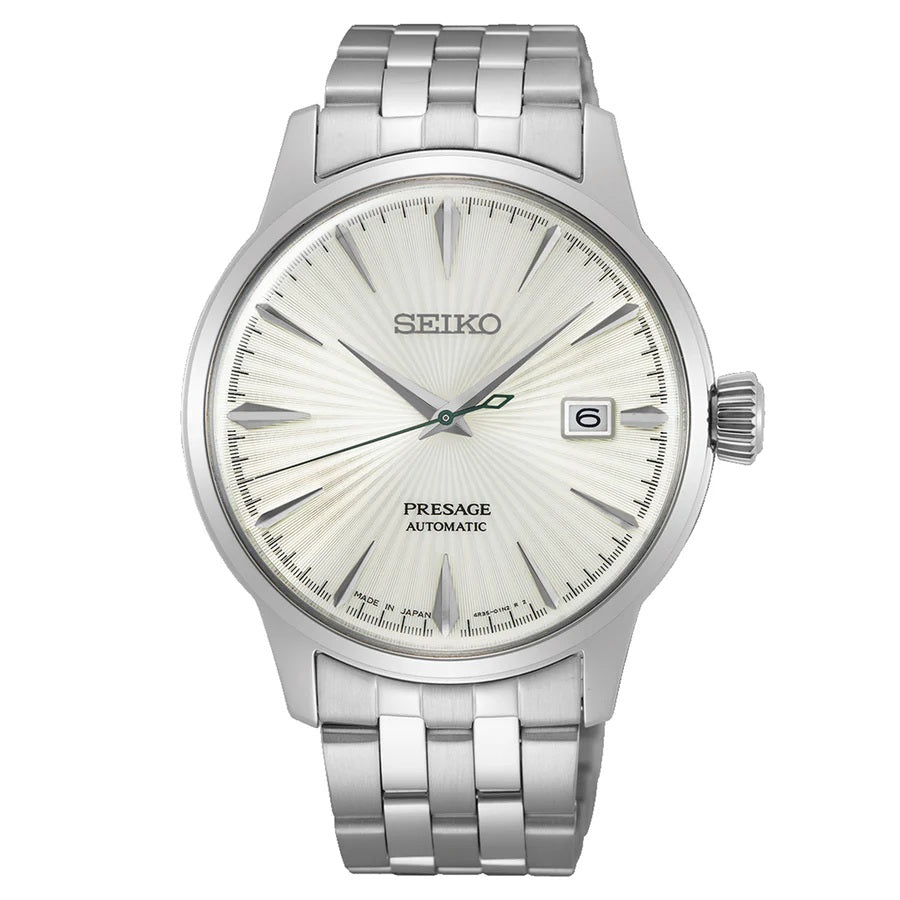 Seiko Presage Men's Cocktail Time "Martini" Automatic SRPG23J1 Bandiera Jewellers