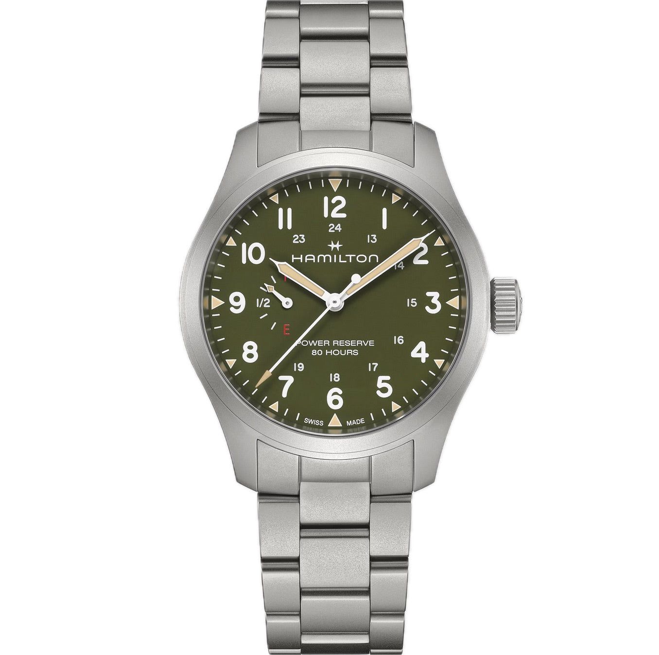 Hamilton Khaki Field Mechanical Power Reserve H69509160 Bandiera Jewellers