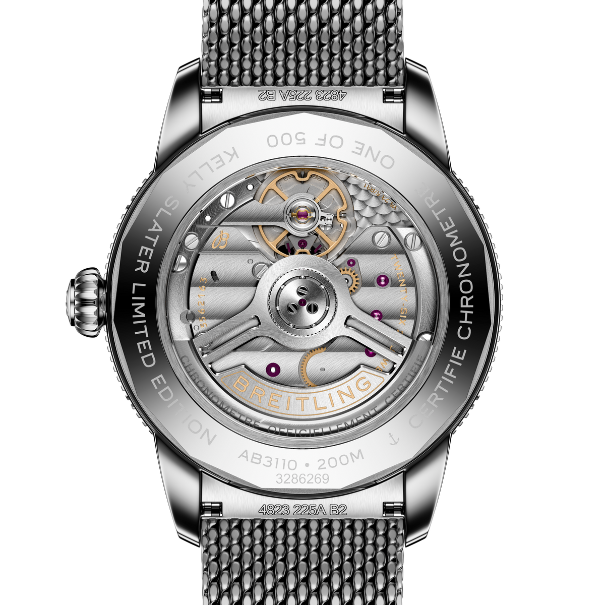 Breitling SUPEROCEAN HERITAGE B31 AUTOMATIC 40 KELLY SLATER AB31101A1C1A1 Bandiera Jewellers