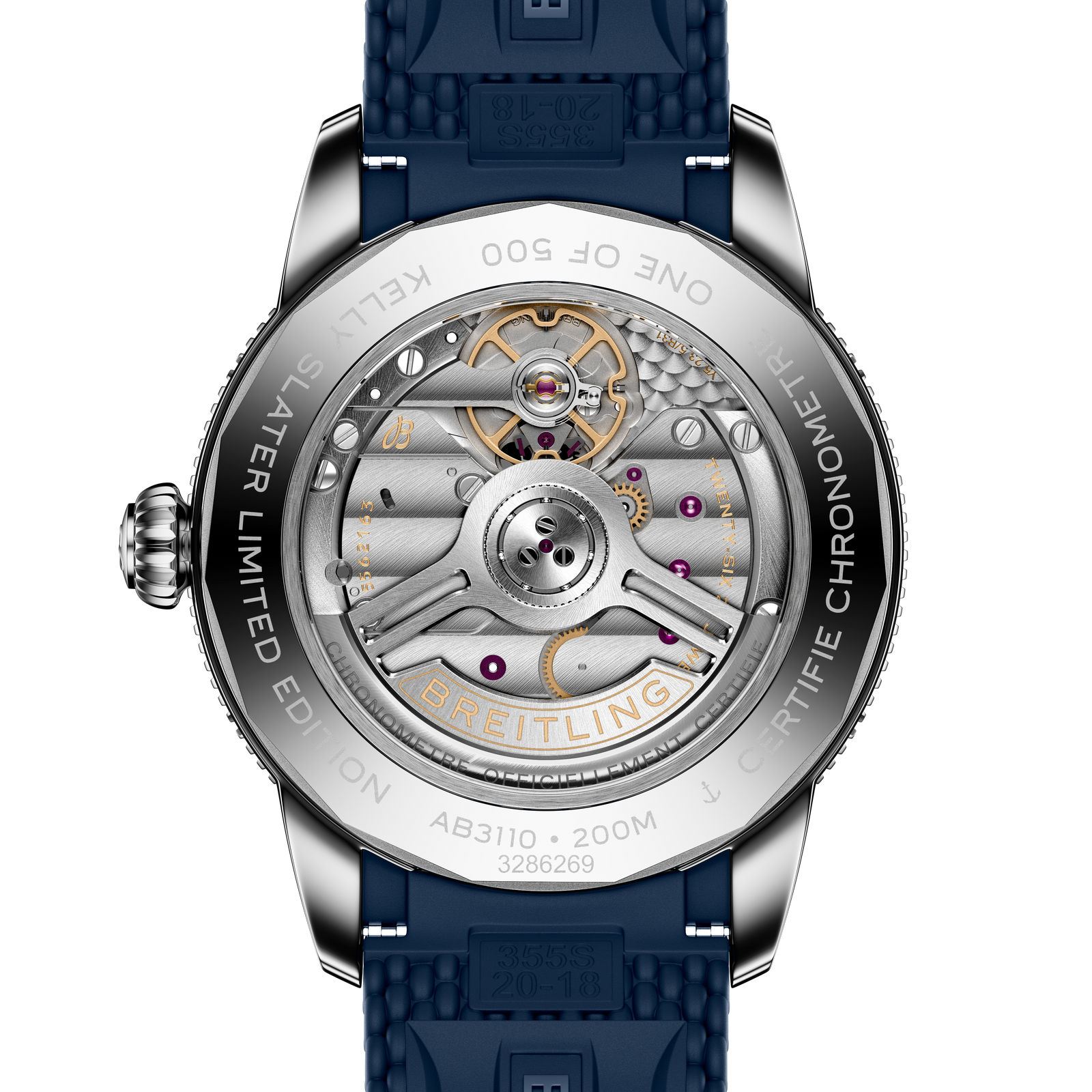 Breitling SUPEROCEAN HERITAGE B31 AUTOMATIC 40 KELLY SLATER AB31101A1C1S1 Bandiera Jewellers