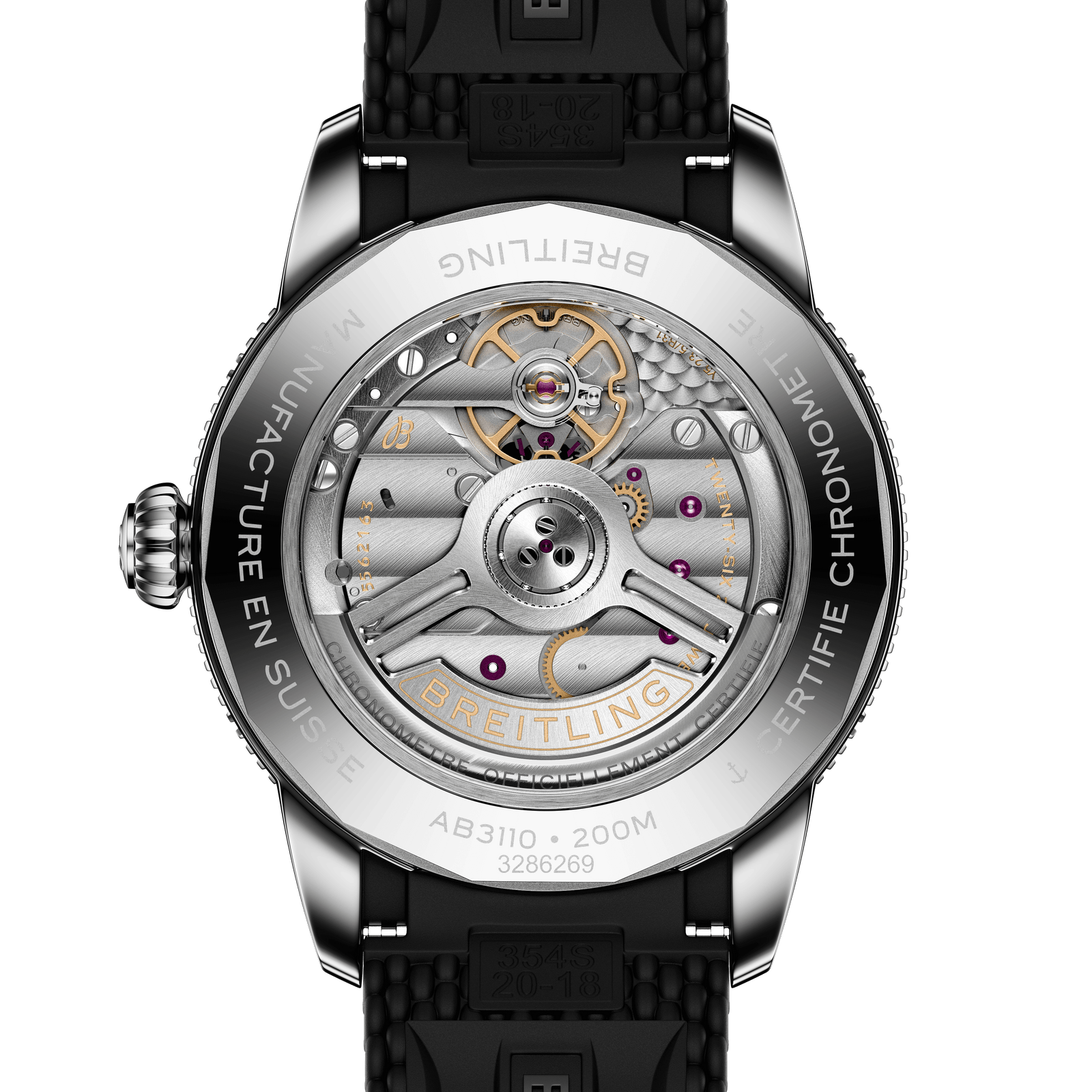 Breitling SUPEROCEAN HERITAGE B31 AUTOMATIC 40 AB3110241B1S1 Bandiera Jewellers