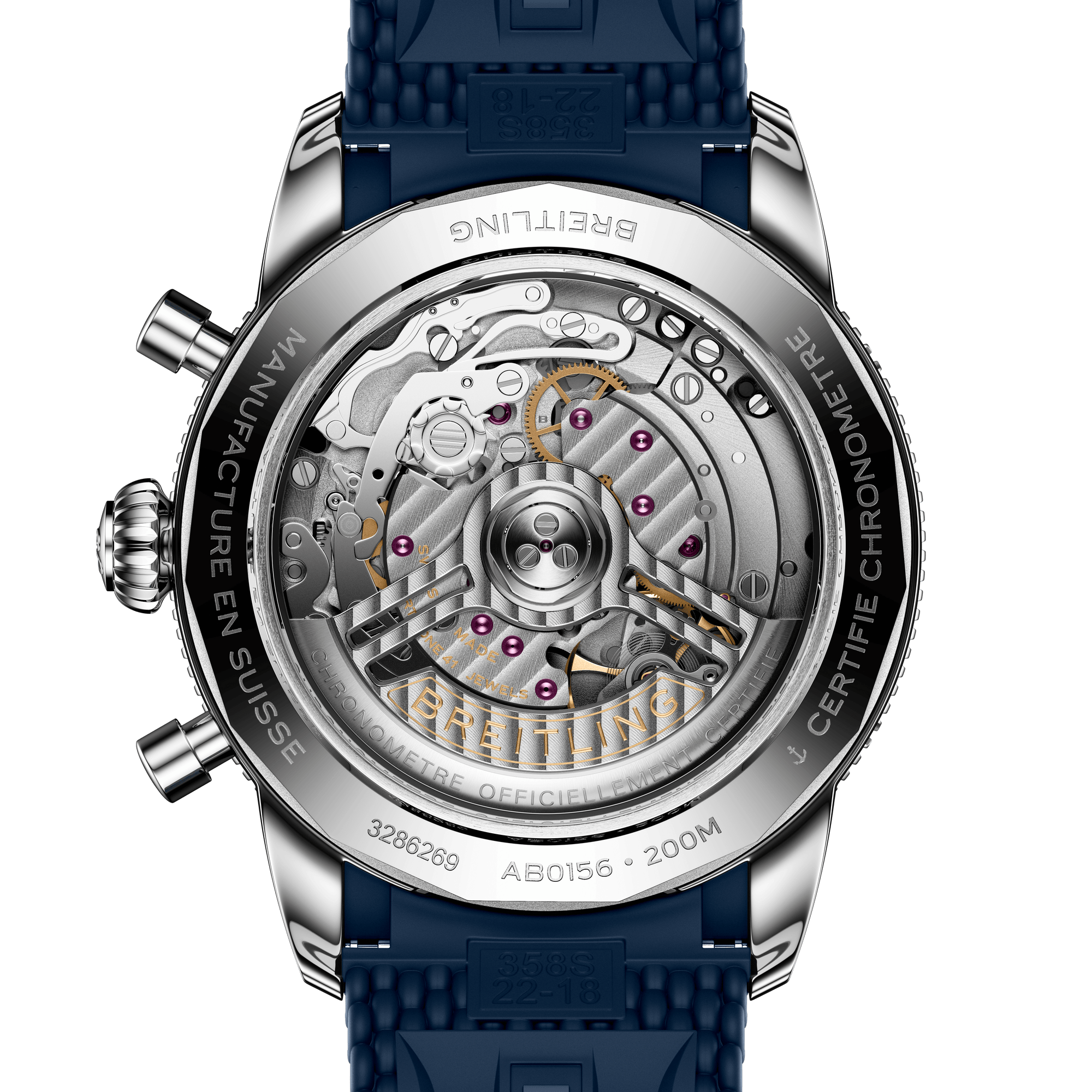 Breitling SUPEROCEAN HERITAGE B01 Chronograph 42 AB0156161C1S1 Bandiera Jewellers