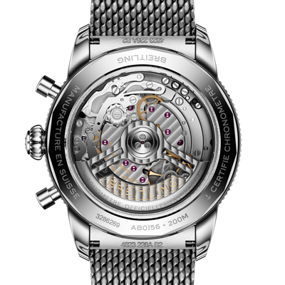 Breitling SUPEROCEAN HERITAGE B01 Chronograph 42 AB0156361L1A1 Bandiera Jewellers