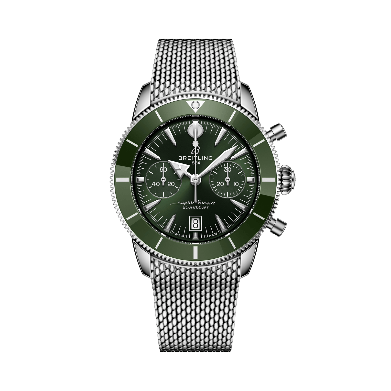 Breitling SUPEROCEAN HERITAGE B01 Chronograph 42 AB0156361L1A1 Bandiera Jewellers