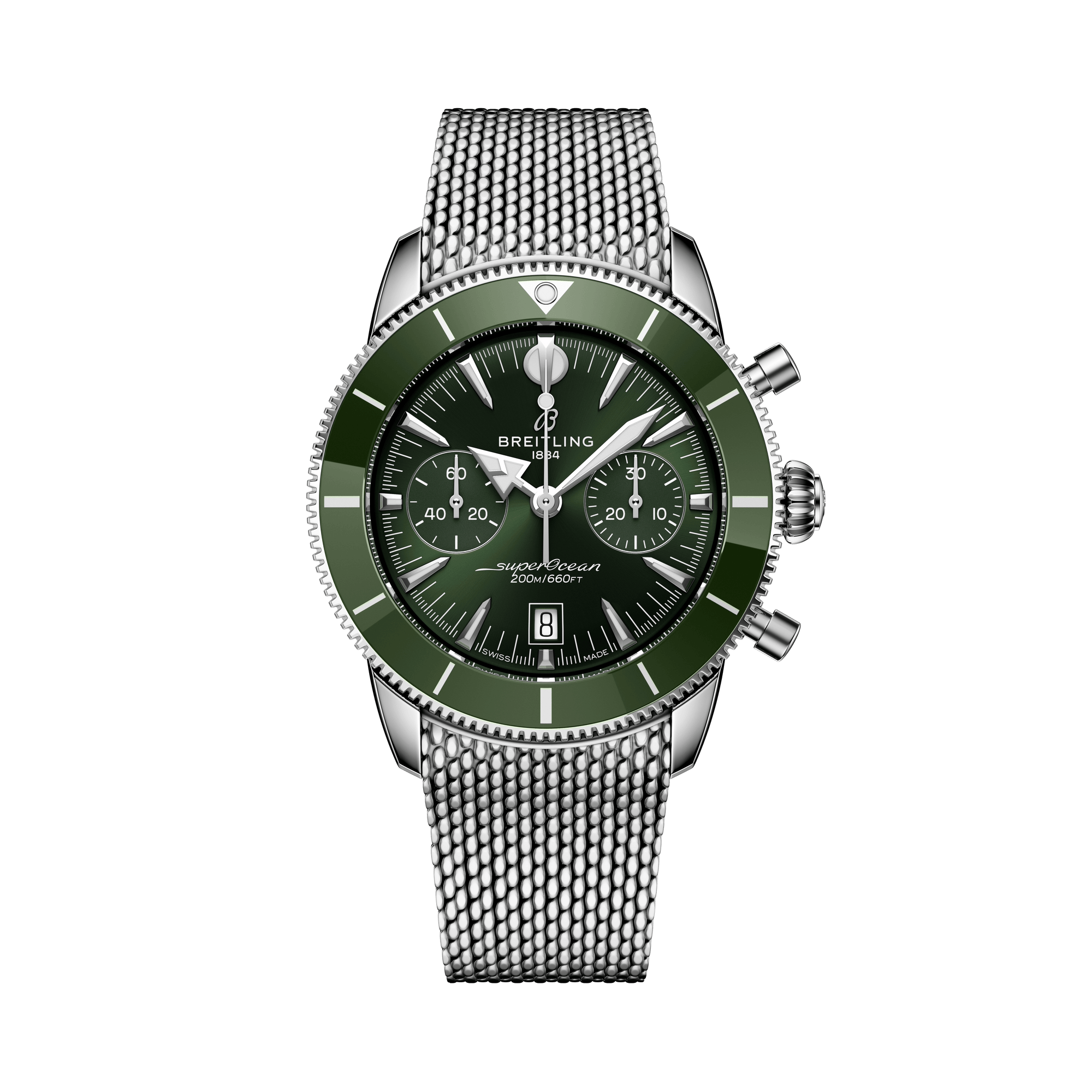 Breitling SUPEROCEAN HERITAGE B01 Chronograph 42 AB0156361L1A1 Bandiera Jewellers