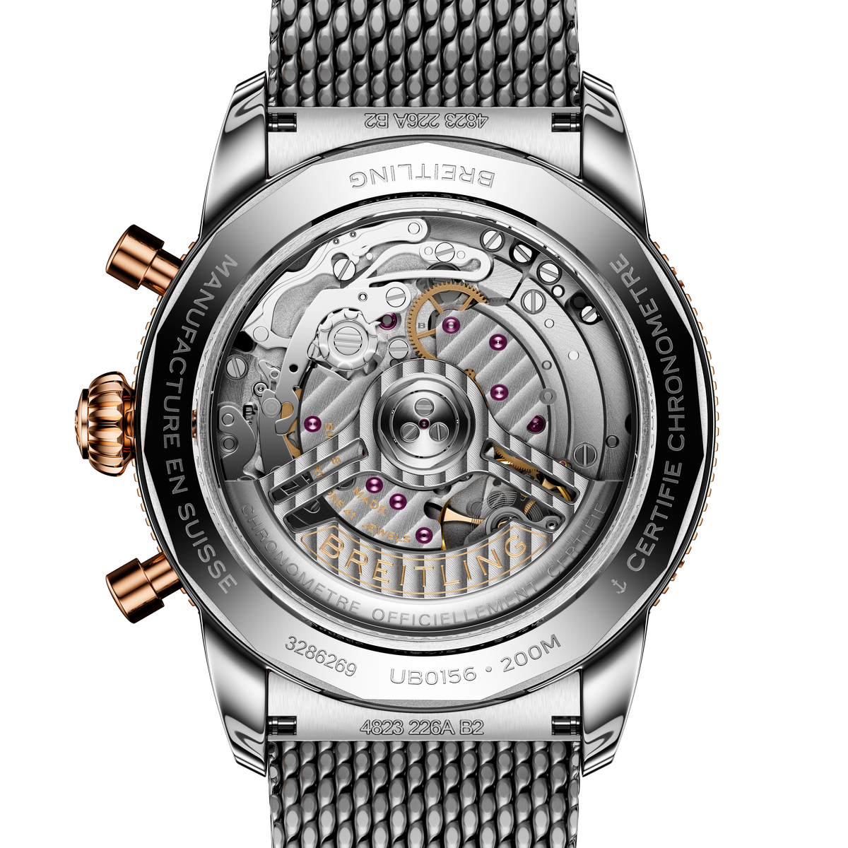 Breitling SUPEROCEAN HERITAGE B01 Chronograph 42 UB0156H11B1A1 Bandiera Jewellers