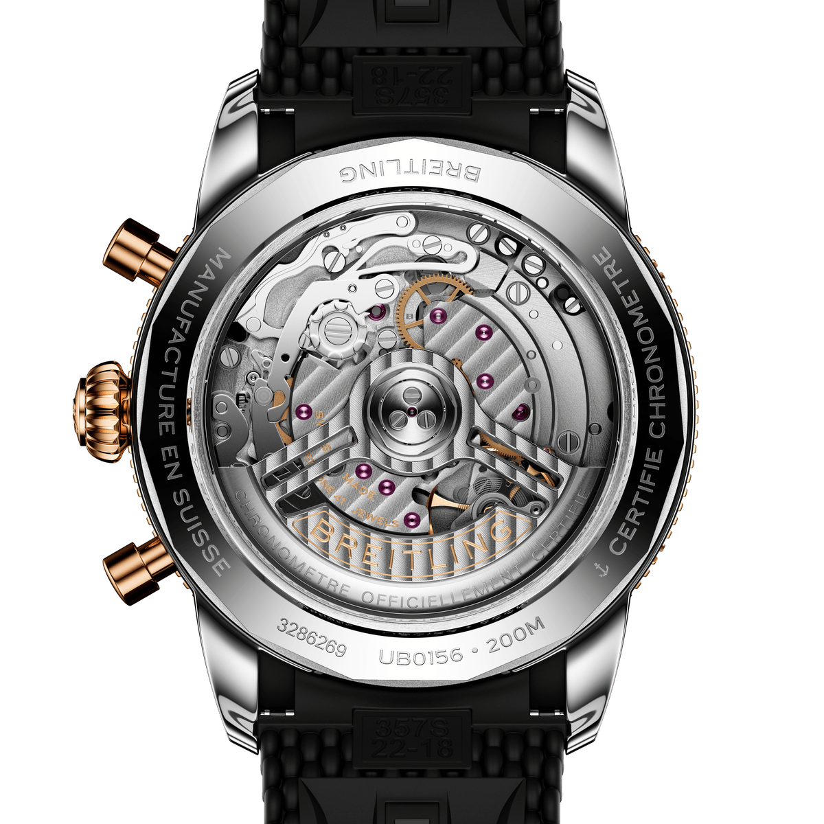 Breitling SUPEROCEAN HERITAGE B01 Chronograph 42 UB0156H11B1S1 Bandiera Jewellers