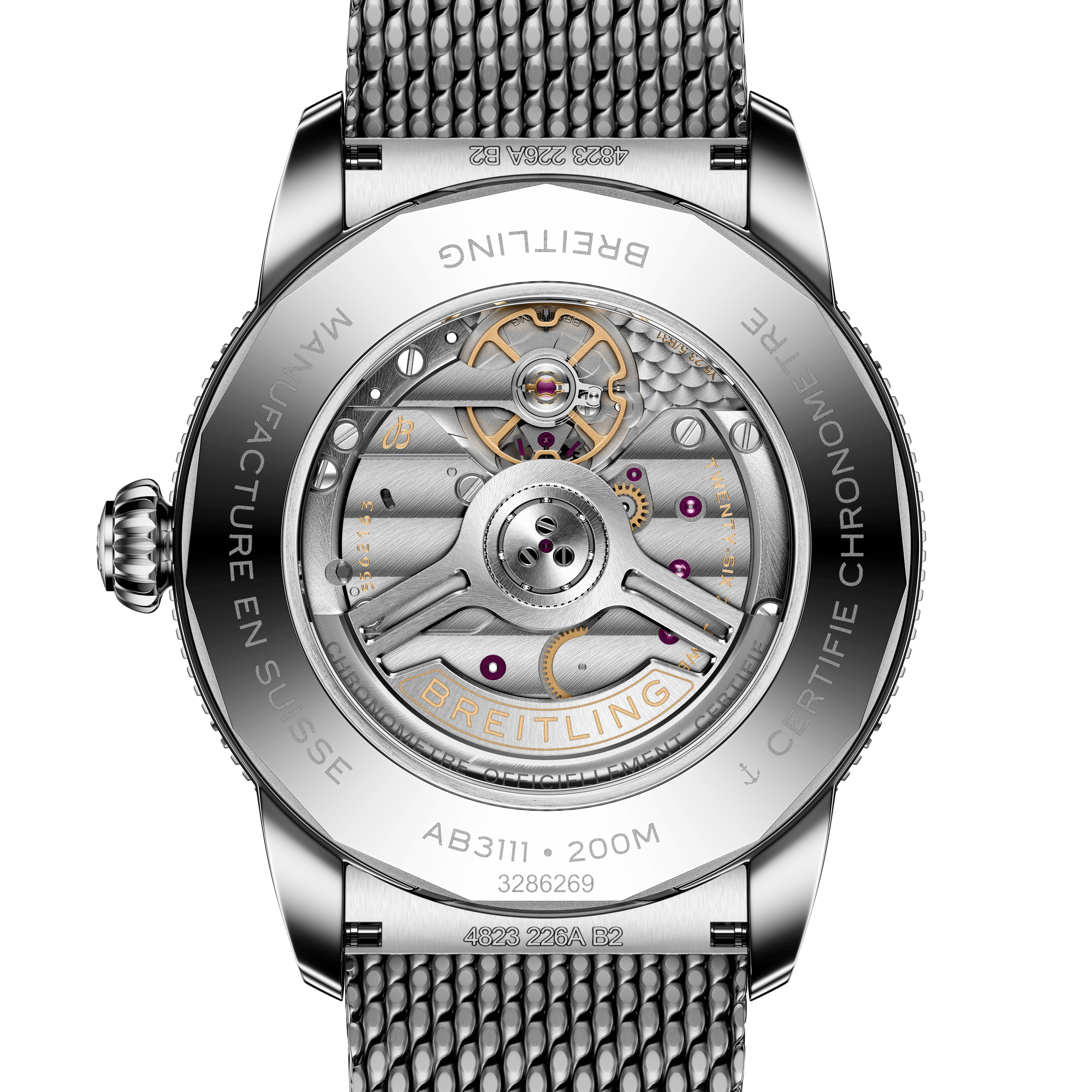 Breitling SUPEROCEAN HERITAGE B31 AUTOMATIC 42 AB3111241B1A1 Bandiera Jewellers