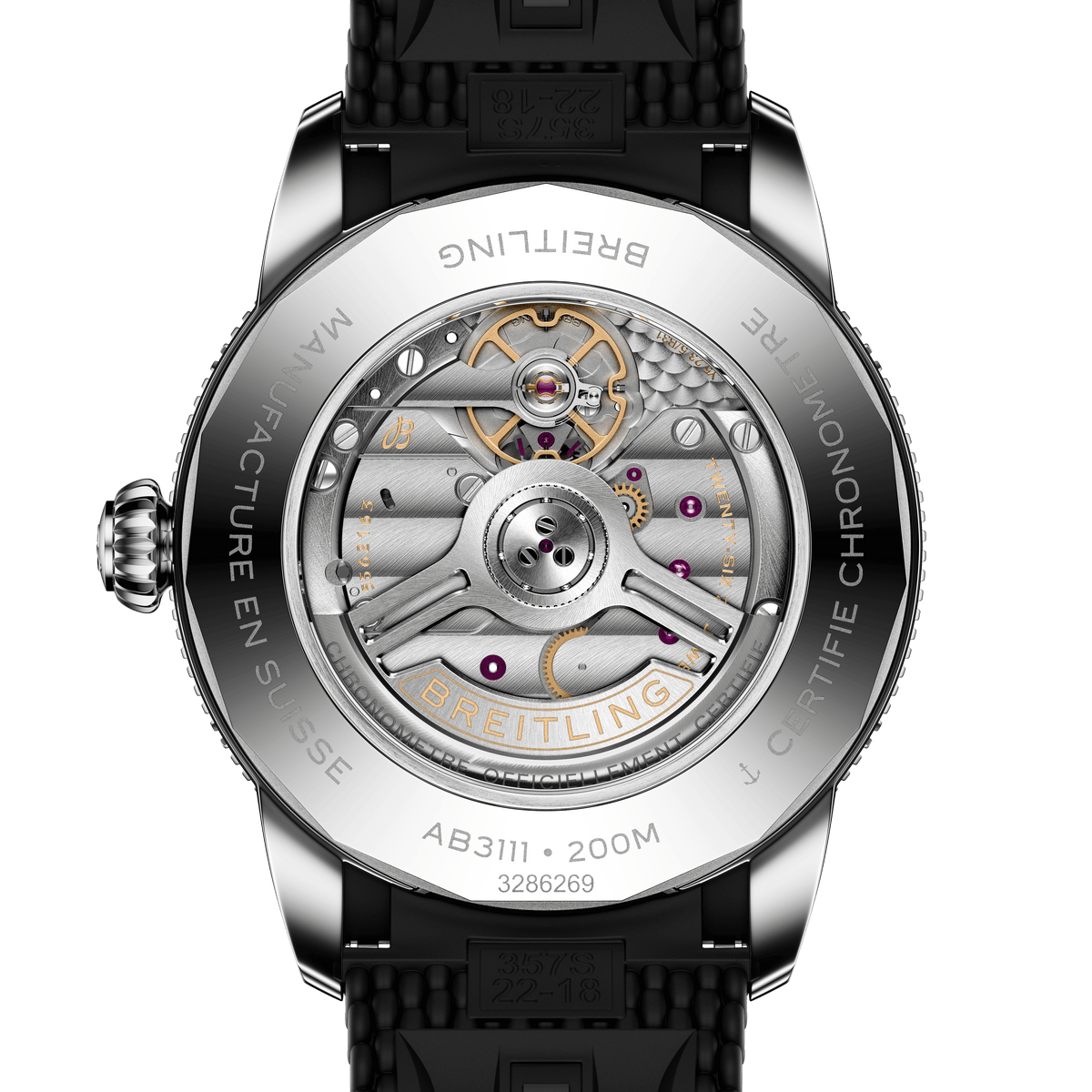 Breitling SUPEROCEAN HERITAGE B31 AUTOMATIC 42 AB3111241B1S1 Bandiera Jewellers