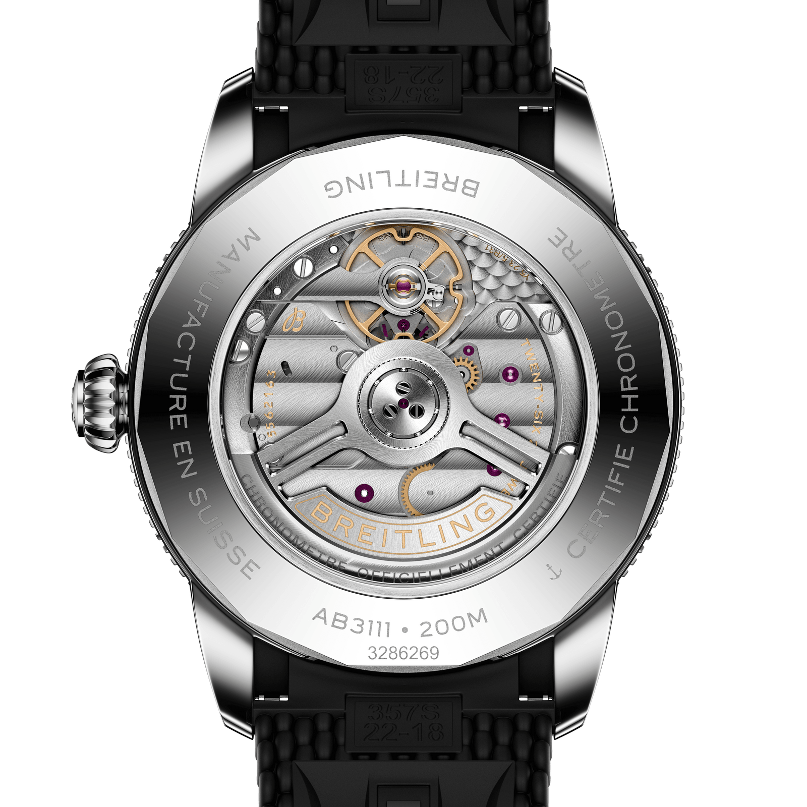 Breitling SUPEROCEAN HERITAGE B31 AUTOMATIC 42 AB3111241B1S1 Bandiera Jewellers