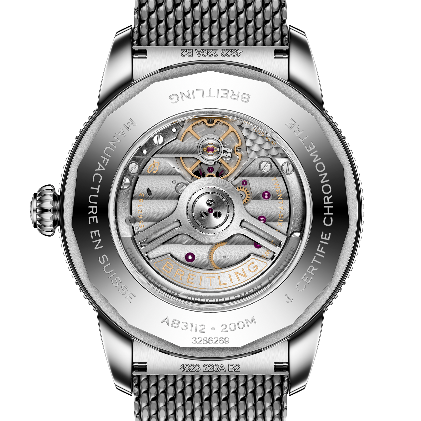 Breitling SUPEROCEAN HERITAGE B31 AUTOMATIC 44 AB3112241B1A1 Bandiera Jewellers