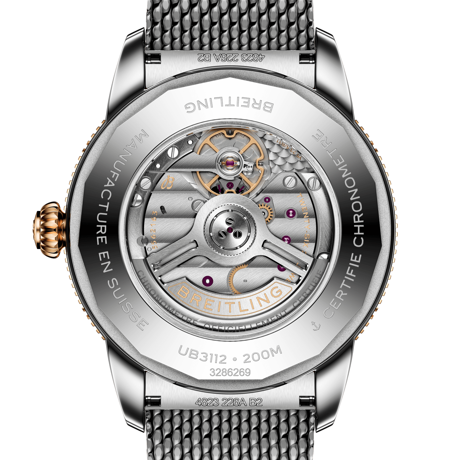 Breitling SUPEROCEAN HERITAGE B31 AUTOMATIC 44 UB3112161C1A1 Bandiera Jewellers