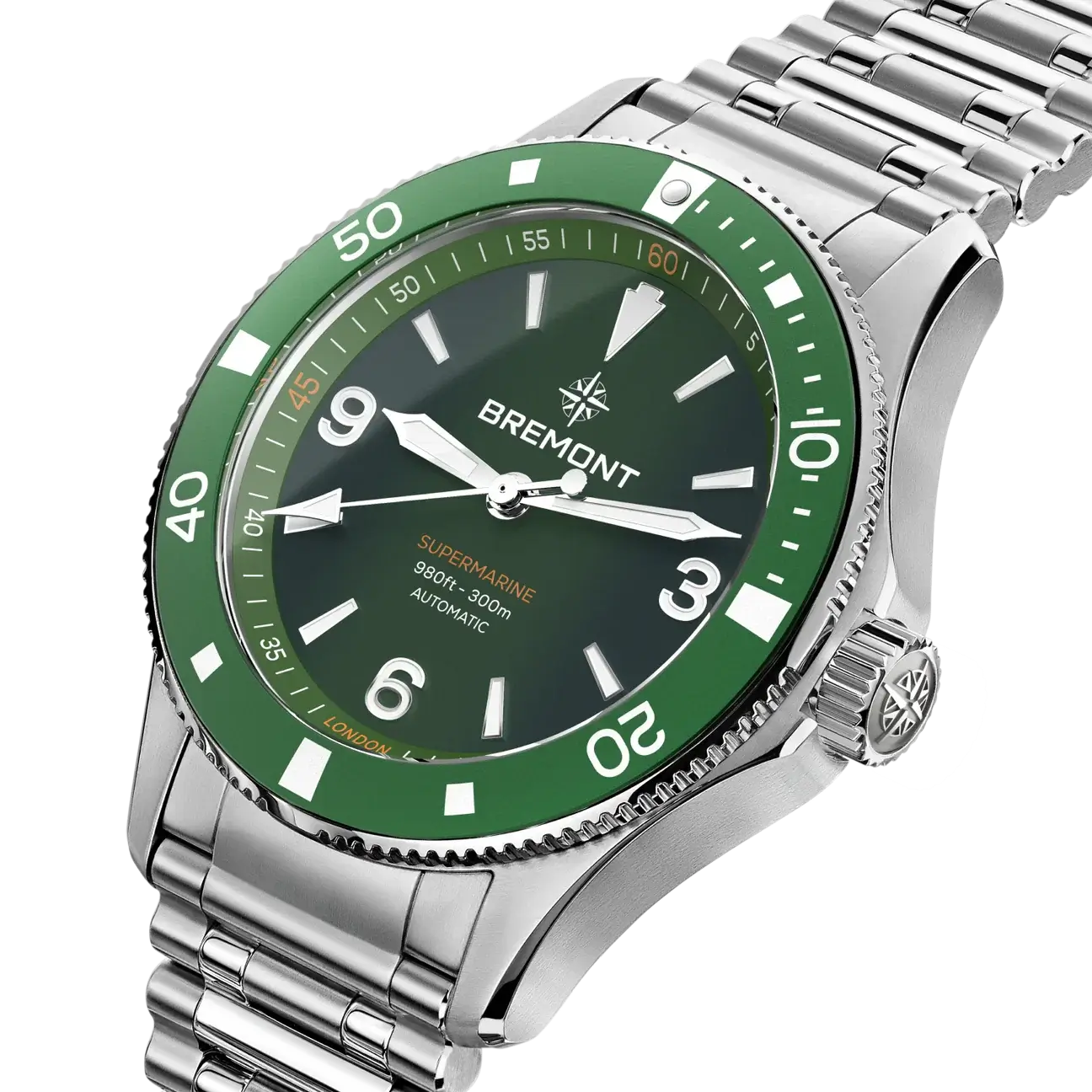 Bremont Supermarine 300M SM40-DT-SS-BK-L-S Bandiera Jewellers