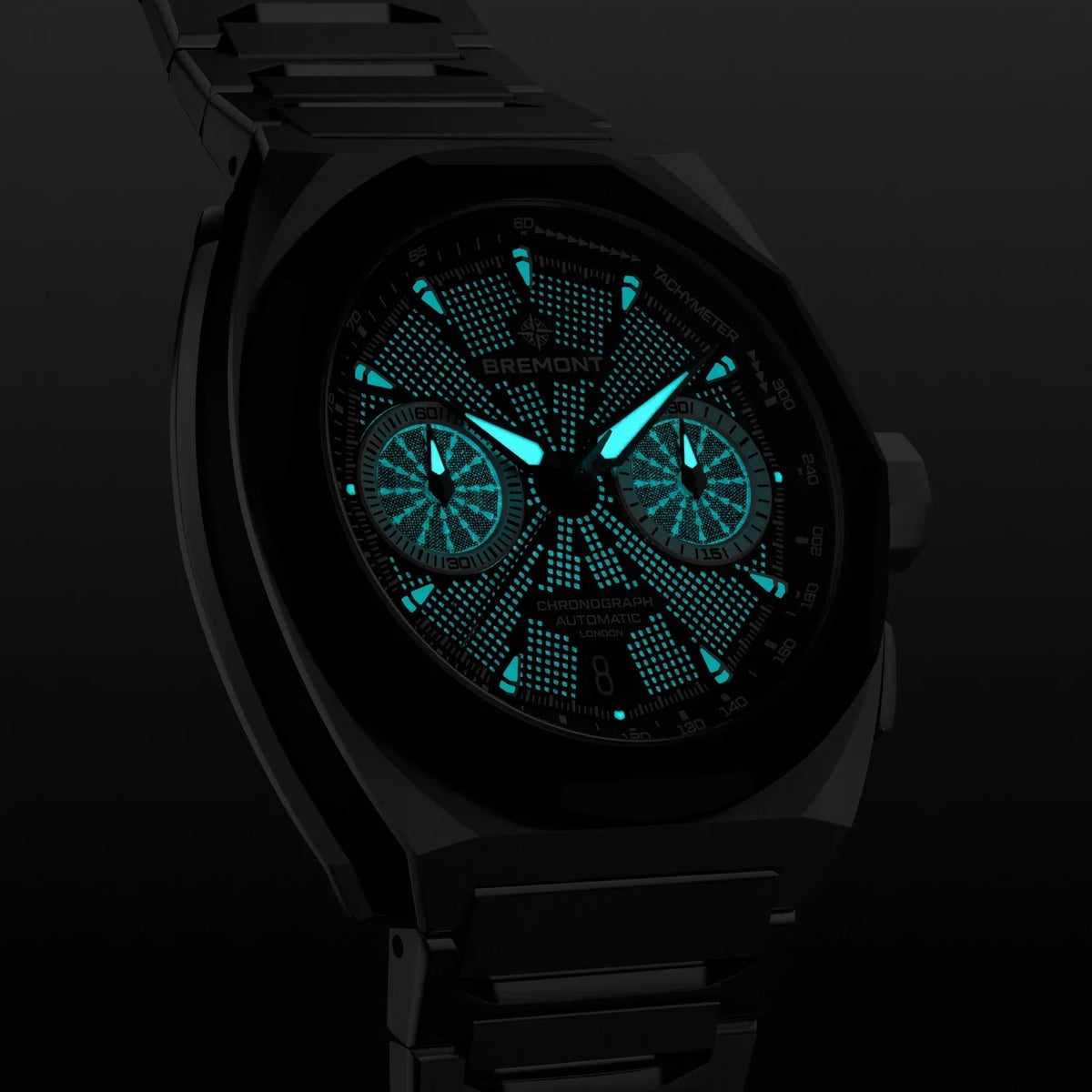 Bremont Supernova Chronograph SN41-CHR-SS-BK-B Bandiera