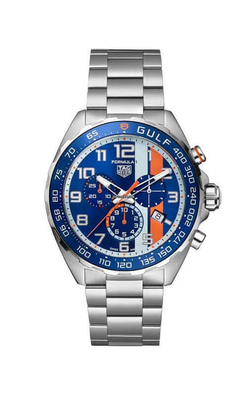 Tag Heuer Formula 1 X Gulf CAZ101AT.BA0842 Bandiera Jewellers