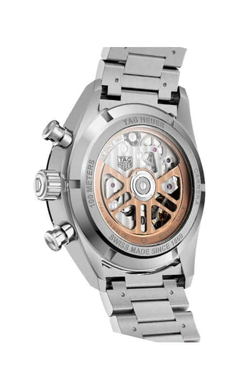 TAG Heuer Carrera Automatic Chronograph Black Dial CBN2010.BA0642 | Bandiera Jewellers Toronto and Vaughan