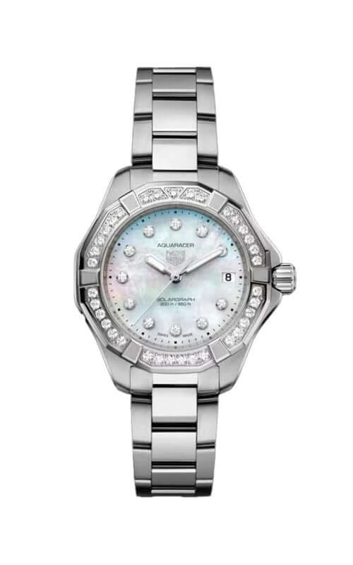 TAG Heuer Aquaracer Professional 200 Solargraph WBP1314.BA0005 Bandiera Jewellers