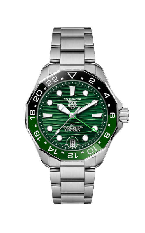 TAG Heuer Aquaracer Professional 300 GMT WBP5115.BA0013 Bandiera Jewellers