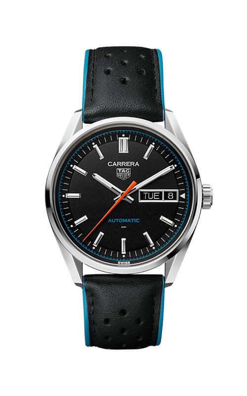 TAG Heuer Carrera Day-Date WDA2112.BA0043 Bandiera Jewellers