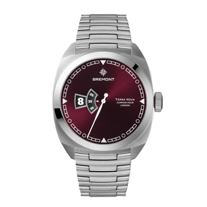 Bremont Terra Nova 40.5 Jumping Hour TN40-JH-SS-BG-B Bandiera Jewellers
