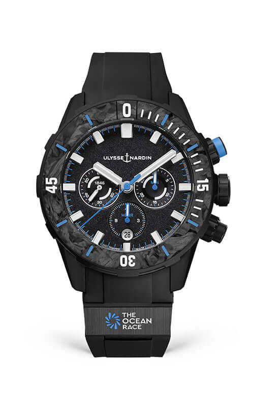 Ulysse Nardin The Ocean Race Diver Chronograph LTD Mens Watch 1503-170LE-2A-TOR/3A