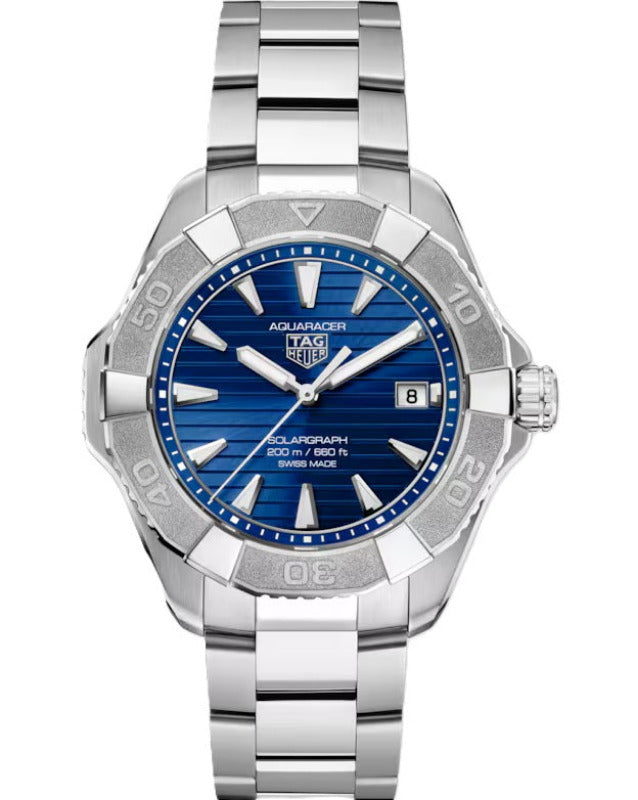 TAG Heuer Aquaracer Professional 200 Solargraph WBP1117.BA0047 Bandiera Jewellers