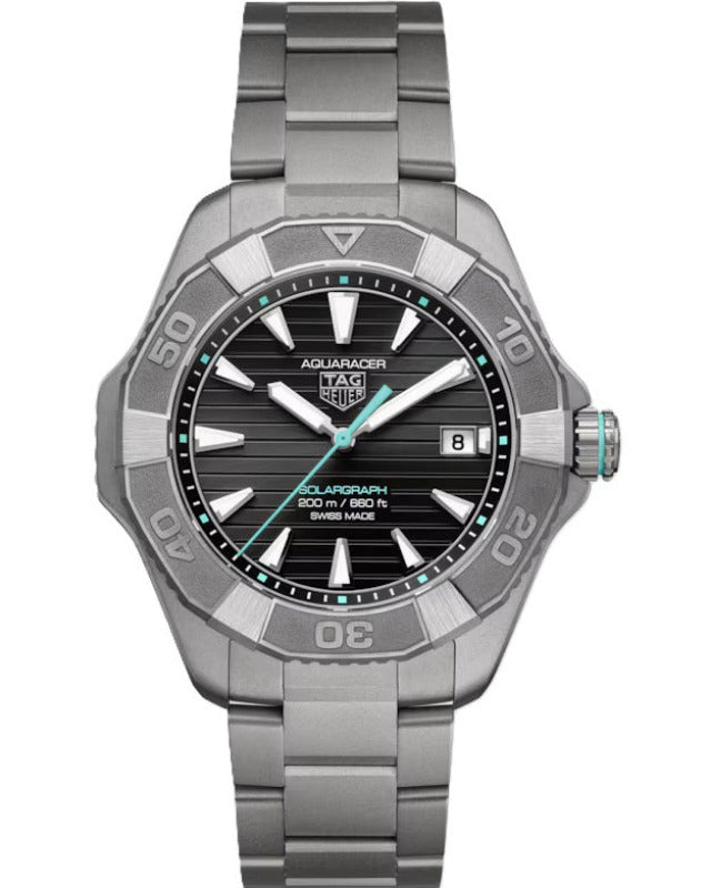 TAG Heuer Aquaracer Professional 200 Solargraph WBP1184.BF0008 Bandiera Jewellers