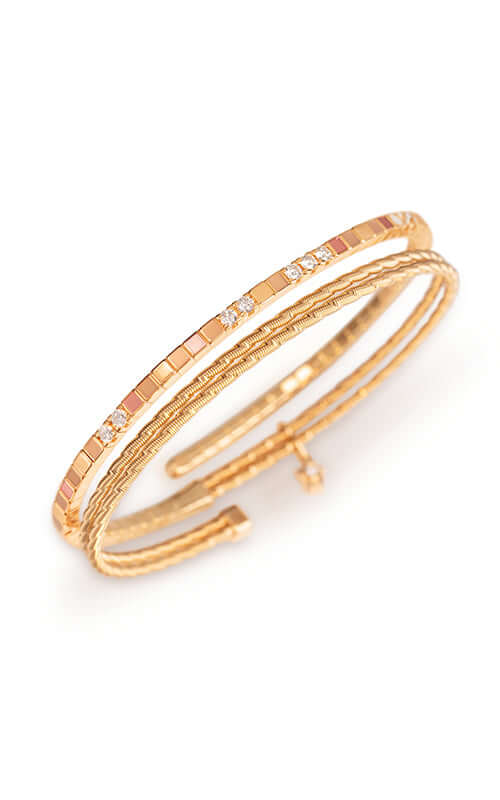 Wellendorff Embrace Me My Delight Nude Rope Bracelet 304845 Bandiera Jewellers